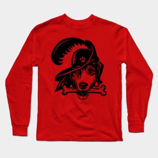 TAMPA BAY PUPPANEER BW Long Sleeve T-Shirt